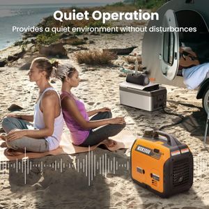 maXpeedingrods 3300W Inverter Generator – Portable Quiet Power