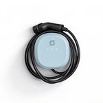 Exicom 22 kW Smart Spin Air EV (Electric Vehicle) AC Charger| Control via App or RFID Key | Amazon Alexa Enabled | OCPP | Bluetooth, 4G & Wi-Fi connectivity | CE & ARAI Certified | IP-66