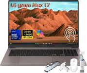 LG gram Max 17 Laptop 2026, 17" WQX
