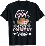 This Girl Loves Country Music T-Shirt