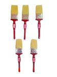 Super Brush 2 Inch (50mm) Set of 5 for Wall, Oil, Enamel, Canvas, Water Based Painting and Cleaning Delicate Items (Pack of 5)