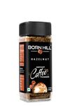 Born Hill Hazelnut Instant coffee, 50g | Instant Coffee Powder infused with rich natural Hazelnut flavour | 100% Arabica coffee, 0% Chicory | Glass jar | Makes 25 cups | Ideal for hot/cold coffee | Vegan-friendly, Gluten-free, No Sugar