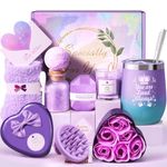 LIVEHITOP Gifts for Women, Birthday Presents for Her, Unusual Birthday Hampers Pamper Self Care Gifts Relaxation Bath Sets for Friends, Mum, Wife, Girls, Sister