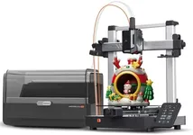 Anycubic Kobra 3 Combo Without Filament, Multicolor 3D Printer Smart Print in 4 Colors with Anycubic ACE Pro, Max 600mm/s Speed 4.3-inch Adjustable Screen, Filament Drying at All Times, 250x250x260mm