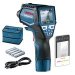 Bosch Professional Infrared Thermometer GIS 1000 C (w/app function, Temperature Range: -40°C to 1000°C, 4x AA Battery, in cardboard box)