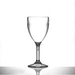 Virtually Unbreakable Polycarbonate 255 ml Wine Glass, Pack of 4