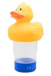 WWD Chlorine Floater, Duck Floating Pool Chlorine Dispenser for 3" Chlorine Tablets for Pool, Bromine Holder : Duck