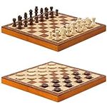 Navaris Wooden Chess and Draughts S