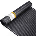 5ft x 12" Carbon Fiber Cloth Roll, 3K/220g Carbon Fiber Fabric, 2x2 Twill Weave Carbon Fiber Sheets Raw Material, Carbon Fiber Repair Kit for DIY Repair Cars Furniture