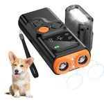 Anti Barking Device,4 Modes Ultrasonic Dog Repeller,Auto Dog Barking Deterrent Devices,Rechargeable stop dogs barking device,Anti Bark Device for Dogs,3 In 1 dog barking control device,Safe In/Outdoor