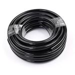 Daisypower 1/4 inch(6mm) Blank Distribution Tubing Drip Irrigation Hose,50ft/15m Soft Watering Tube for Small Lawn Garden Irrigation System