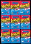 Lot of 9 1989 Donruss Baseball Wax 