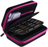 AUSTOR Case for New 3DS XL Black and Rose