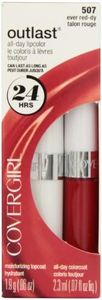 COVERGIRL Outlast All Day Two-Step Lipcolor Ever Red Dy 507, 0.13 Oz