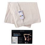 Thermotech Automatic Digital Moist Heating Pad Heating Pad, Beige, king 26 X14