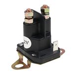 Solarhome Starter Solenoid Relay 12V 3 Pole 1/4"X20 Compatible with POST MURRAY, MTD, AYP,SNAPPER,TORO,ARIENS,Stens,Hustler,Trombetta,Briggs & Stratton,Husqvarn and more