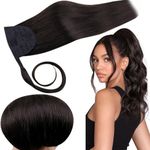 RUNATURE Ponytail Human Hair Extens