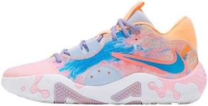 Nike PG 6 Paul George Men's Basketball White/LT Photo Blue-Soft Pink DO9824-100 Size 11