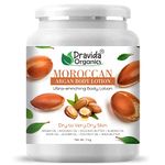 Dravida Organics Moroccan Argan Body Lotion for Dry to Very Dry Skin (1 Kg)