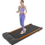 Under Desk Treadmill TODO Portable Walking Pad Treadmill, Quiet Flat Slim with Remote Control and LED Display, Walking Jogging for Home Office Use