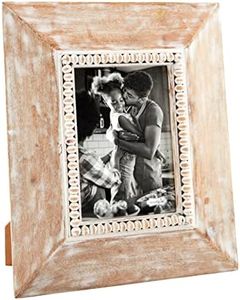 Mud Pie Cornice in rilievo bicolore 5 x 7; 12 1/2 "x 10 1/2"