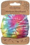 Karma Gifts Half Headband, Multi Color Tie Dye