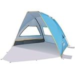 TOBTOS Beach Tent Sun Shelter for 2