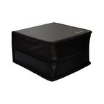 MediaRange 500 Disc Archive Folder Faux Leather Black