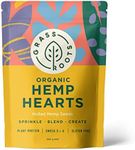 Grass Roots Organic Hemp Hearts (Hulled Hemp Seeds) 250g