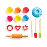 Mrs. Anderson’s Baking Kids Baking Set, Food Safe, Professional Materials, 14-Piece Set