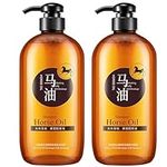 2PCS Horse Oil Shampoo, Horse Oil N