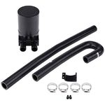 Oil Catch Can,N54 535I Oil Catch Can,Powersports Oil Tanks,Oil Reservoir Catch Can Breather Tank Kit For N54 335I 135I E90 E92 E82 2006-2010