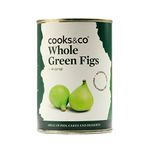Cooks & Co | Whole Green Figs in Syrup | 6 x 410g