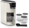 Tefal Dolci Eismaschine – Softeis, Gelato & Sorbet auf Knopfdruck, 10 Programme & 1-Step-Perfector, inkl. 3x Tritan-Bechern & Eisportionierer, Mix-In-Funktion & automatisches Reinigungsprogramm