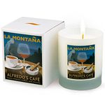 La Montaña Alfredo’s Café | Handmade, Natural & Organic Scented Candle Inspired by Spain | Luxury Candle Gift for Women | Coffee, Brandy, Black Tobacco & Leather