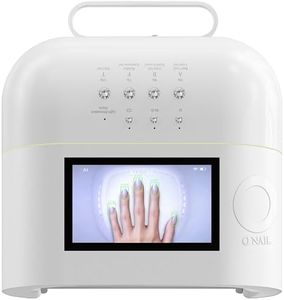 AI UV LED Nail Lamp for Gel Nails - ONAIL Cordless 20,000mAh Built-in Battery Fast Charging Professional Gel Nail Dryer with Portable Handle, Smart Precision Scan Curing Light for Nail Techs Salons