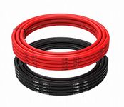 12 Gauge Silicone Wire 19.6 Feet (9.8 Feet Black and 9.8 Feet Red) Soft and Flexible Low Impedance,12 AWG Silicone Wire 680 Strands of 0.08 mm Copper Wire for RC Car, Drone, Airplane Battery etc