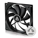 ARCTIC F12 PWM PST - PC Fan, 120mm Fan, PC Case Fan with PWM Sharing Technology (PST), Quiet motor, Computer, Fan Speed: 230-1350 rpm - Black