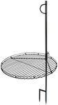 Blue Sky Outdoor Living SAG24 24" Swing-Away Bonfire Grill, Black