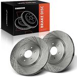 A-Premium Front Vented Disc Brake Rotors Set Compatible with Nissan Pathfinder 2008 2009 2010 2011 2012 2-PC Set