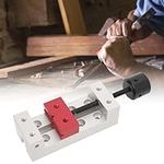 Mini Bench Vise 50mm/2.0in Clamping Range Flat Clamp Table Bench Vise Aluminum Alloy Drill Press Vice Fixing Tool