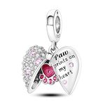 MULA 925 Sterling Silver Dangle Charms Beads Pendants Fit for Most Bracelets Charm DIY Jewelry Gift for Women Girls