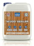 Wood Sealer I 5 litres I Clear Waterproof Wood Treatment for Decking, Fences, Sheds & Garden Furniture I UV & Weather Resistant Outdoor Wood Protector