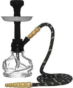 Mya Chico 251 Hookah Complete Set - Mya Shisha Hookah Set with Everything - Mya Hookah with Cage - Mya Saray Hookahs - Mya Cage Hookah Full Set - Small Hookah Kit - Glass Hookah 12 Inch