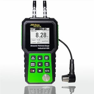 Ultrasonic Thickness Tester Industrial-886 / Digital Metals Thickness Gauge with Range 0.04-15.75in(1-400mm) / Industrial Measuring Instrument