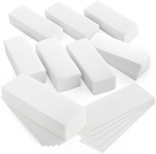 Juvale 800-Pack Wax Strips for Body and Facial Hair Removal - Non-Woven Depilatory Paper Sheets, Customizable Size, Smooth Surface, and Disposable (7.85x2.7 in)