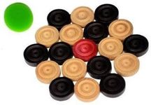 Conjoin Shinny and Glossy Wooden Coins for Kid's and Children |Multicolor