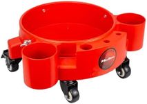 Maxshine Rolling Bucket Dolly (Red)