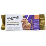 Mont Marte Terracotta Color Air Hardening Modeling Clay, 500g(1.1lb). Terracotta Color Air Dry Clay with Drying Time of Approximately 24 Hours. Suitable for Sculptors and Modelers of All Skill Levels.