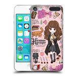 Head Case Designs Officially Licensed Harry Potter Hermione Pattern Deathly Hallows XXXVII Hard Back Case Compatible With Apple iPod Touch 5G 5th Gen